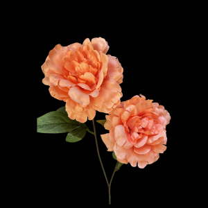 Artificial Peony Orange