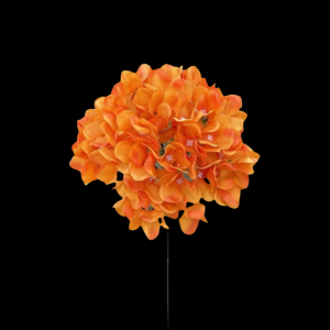 Artificial Hydrangea Orange