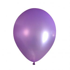 12 Inch Pearl Latex Balloon Purple  (10PCS)