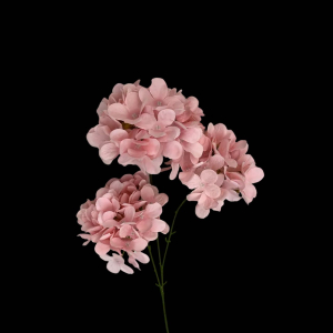Artificial Flower Hydrangea Old Rose