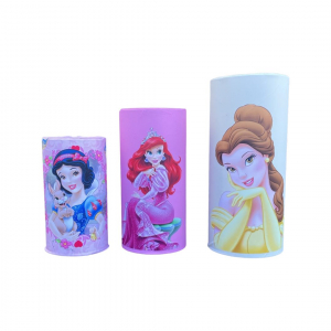 Printed Elastic Plinth Cover Princess  (3PCS)