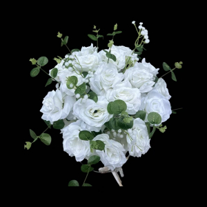 Artifical Flower Ball White (40cm)