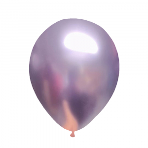 5 Inch Chrome Balloon Lavender  (10PCS)