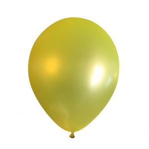 12 Inch Pearl Latex Balloon Sunny Yellow (10PCS)