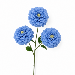 Artificial Peony Blue