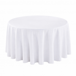 Round Table Cloth White (280cm)