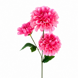 Artificial Dahlia Hot Pink