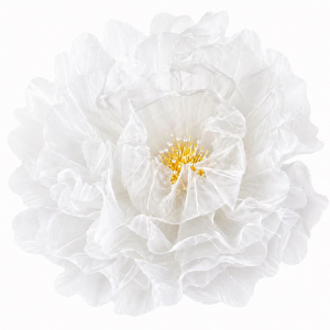 Giant Yarn Flower Head White (75cm)