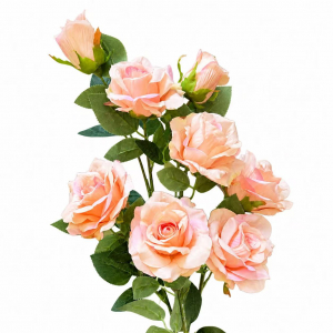 Artificial Rose Bunch Pink (8 heads)