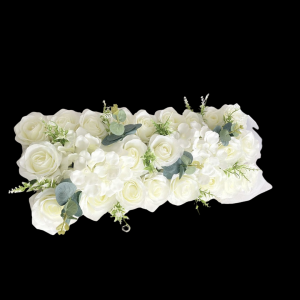 Artifical Flower Row White (45cm)