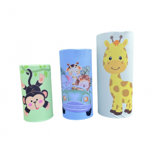 Printed Elastic Plinth Cover Safari(3PCS)