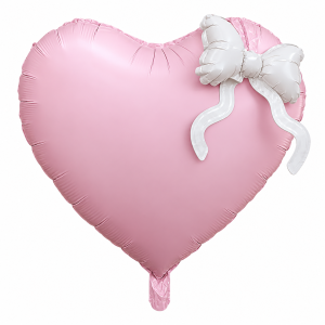 22 Inch Pink Heart Foil Balloon