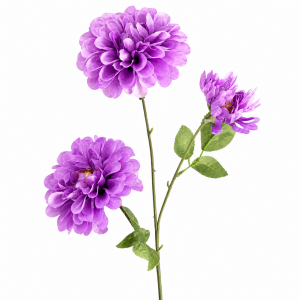 Artificial Flower Dahlia Purple