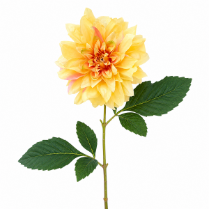 Artificial Dahlia Yellow
