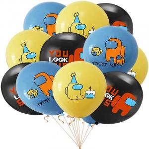 Amoung Us Printed Balloon Set (12 PCS)