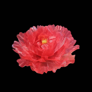 Giant Yarn Flower Head Red (60cm)