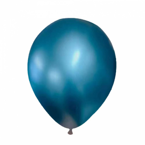 5 Inch Chrome Balloon Dark Blue  (10PCS)