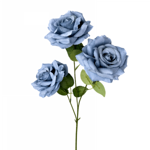 Artificial Rose Dark  Blue