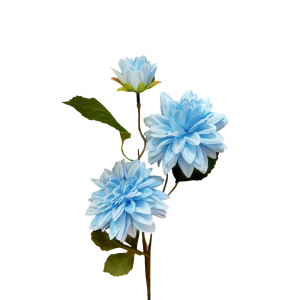 Artificial Dahlia  Blue