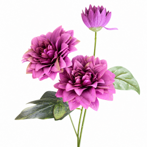 Artificial Dahlia Purple