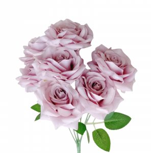 Artificial Rose Bunch Old Rose(7 heads)