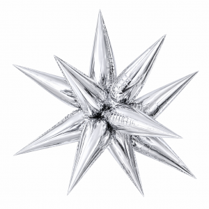 24 Inch Foil Balloon Explosion Sliver