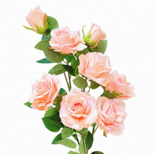 Artificial Rose Bunch Pink (8 heads)