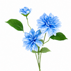 Artificial Dahlia  Blue