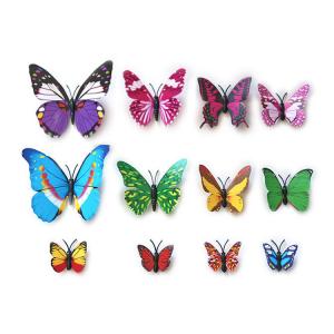 Plastic Butterflies Set Mixed Colour