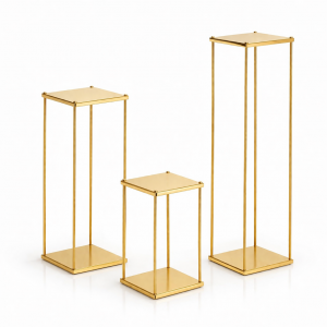 Pedestal Frame Plinth Set (3 Pcs)