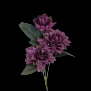 Artificial Dahlia Purple