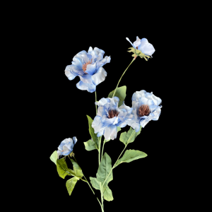 Artificial Flower Peony Blue