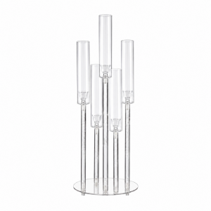 Acrylic Candle Holders (5 Holders)