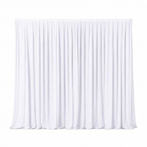 Backdrop Curtains White (3*3 M)