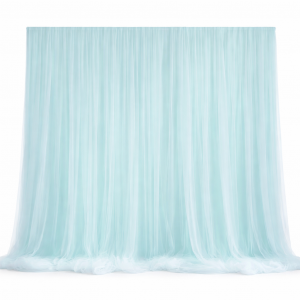 Clearance! Backdrop Curtains Tiffany Blue 3*3 meter
