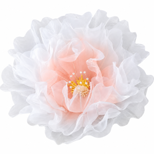 Giant Yarn Flower Head  Champange (75cm)