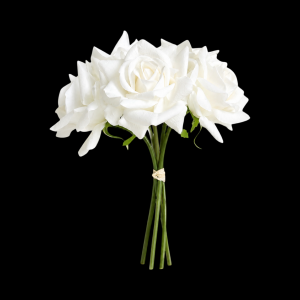 Hyper Realism Rose White（5 heads）