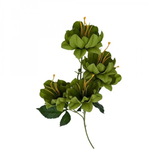Artificial Snow Lotus Green