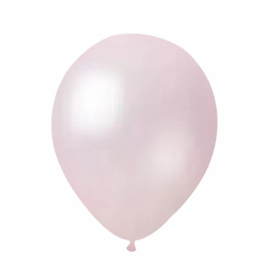 5 Inch Pearl Latex Balloon Baby Pink (10PCS)