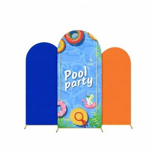 Elastic Arch Frame Cover Set Pool Party (3pcs)