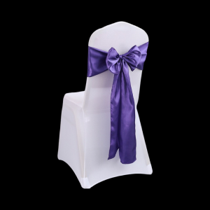 Chair Sash Purple (Require Tie)