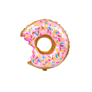 Mini Foil Balloon Donut