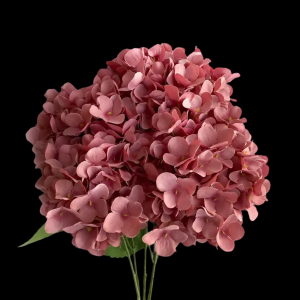 Artificial Flower Big Hydrangea Oldrose