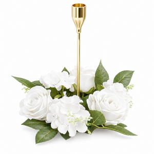 Artificial Flower Table Centerpieces White