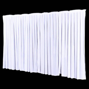 Backdrop Curtains White (3*6 M)