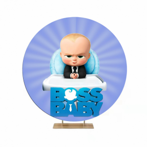 Elastic Mesh Backdrop Cover Boss Baby  (2 meter)