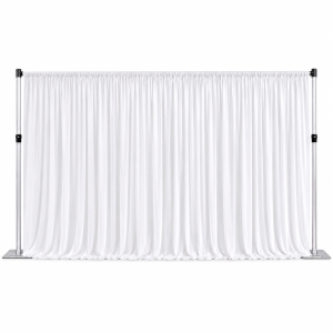 Milk Silk Backdrop Curtain White (3m*6m)