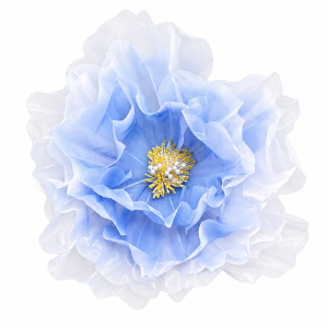 Giant Yarn Flower Head Blue (70cm)