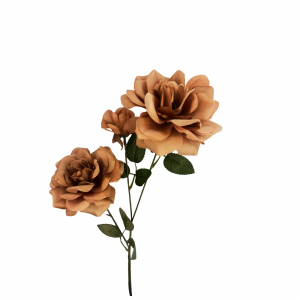 Artificial Rose  Brown