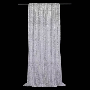 Sequin Curtains Sliver ( 1.2m *3m)